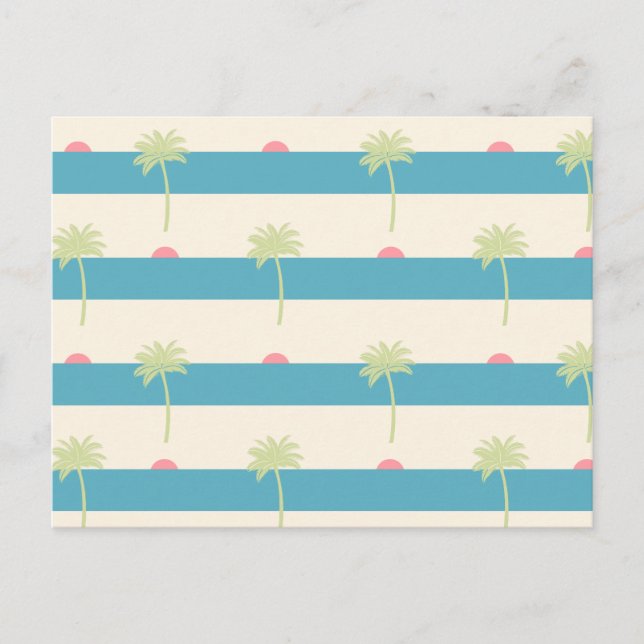 Carte Postale Ocean Sunset Postcard (Devant)