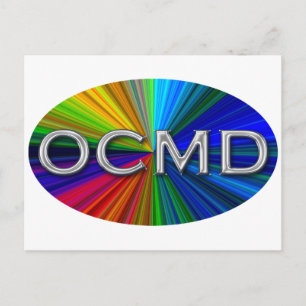 Carte Postale OCMD - Ocean City Maryland - Logo ovale