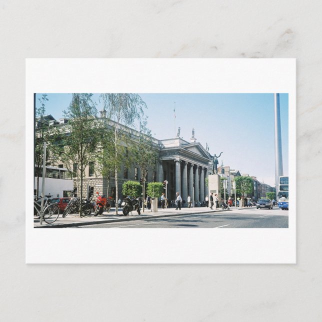 Carte Postale O'Connell St., Dublin Bâtiment GPO Irlande (Devant)