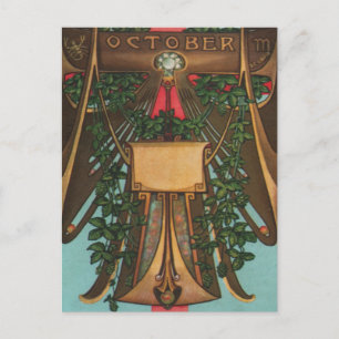 Carte Postale Octobre - Scorpio
