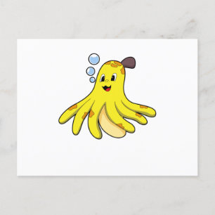 Carte Postale Octopus