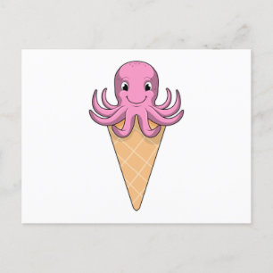 Carte Postale Octopus