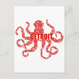 Carte Postale Octopus de Détroit