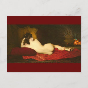 Carte Postale Odalisque - Lefebvre