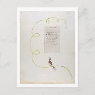Carte Postale 'Ode for Music' design 94 de 'The Poems of Thoma