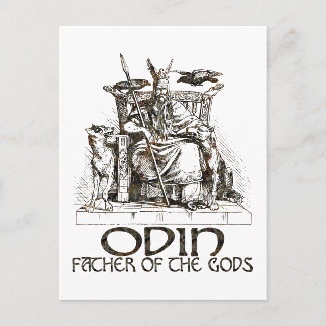 Carte Postale Odin (Devant)
