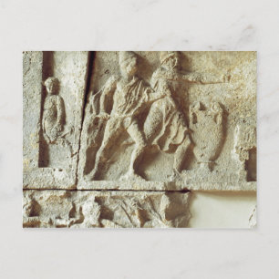 Carte Postale Odysseus découvre les prétendants de sa femme