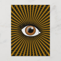 Oeil Brown hypnotique