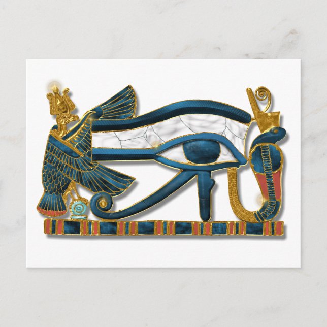 Carte Postale Oeil de Horus Pectoral (Devant)