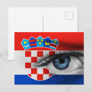 Carte Postale Œil de la Croatie