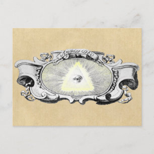 Carte Postale OEil de la Providence
