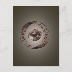 Carte Postale Oeil d'illuminati