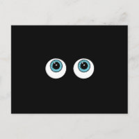 Oeil Foncé Drôle Et Lumineux