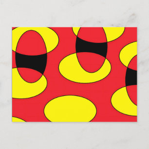 Carte Postale Oeufs d'un démon - Ken Gage Art Abstrait