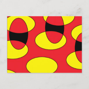 Carte Postale Œufs d'un Démon - Ken Gage Art Abstrait