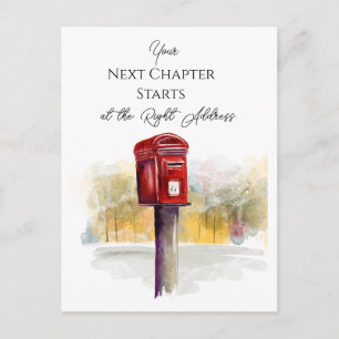 Carte Postale Œuvre d'art citation inspirante Boîte aux lettres