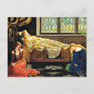 Carte Postale OEuvre d'art de Sleeping Beauty