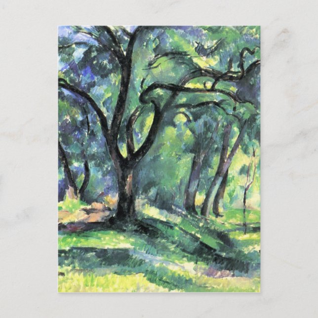 Carte Postale Oeuvre d'art Paul Cezanne (Devant)