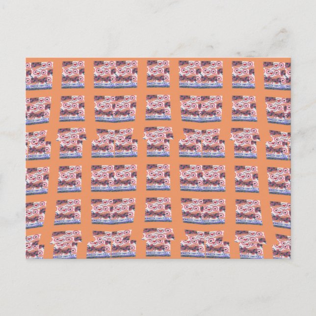 Carte Postale Oeuvre d'art unique et élégante pour tous les âges (Devant)