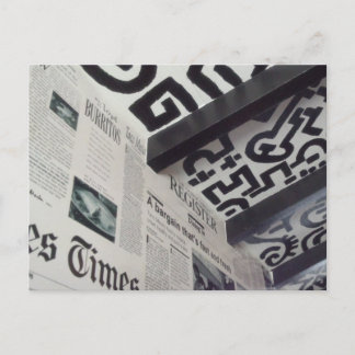 Carte Postale OEuvre murale cool