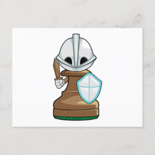Carte Postale OEuvres d'échecs Échecs