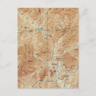 Carte Postale OEuvres Supérieures, Zone Tahawus, Adirondack Haut