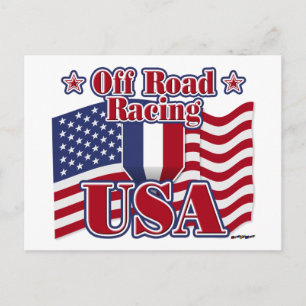 Carte Postale Off Road Racing USA