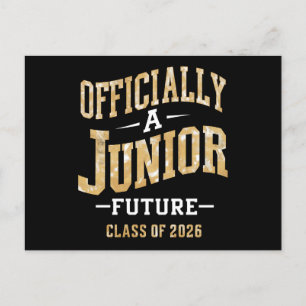 Carte Postale Officiellement A Junior Future Class de 2026