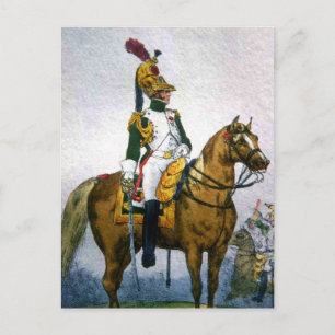 Carte Postale Officier des Dragoons de la Garde impériale