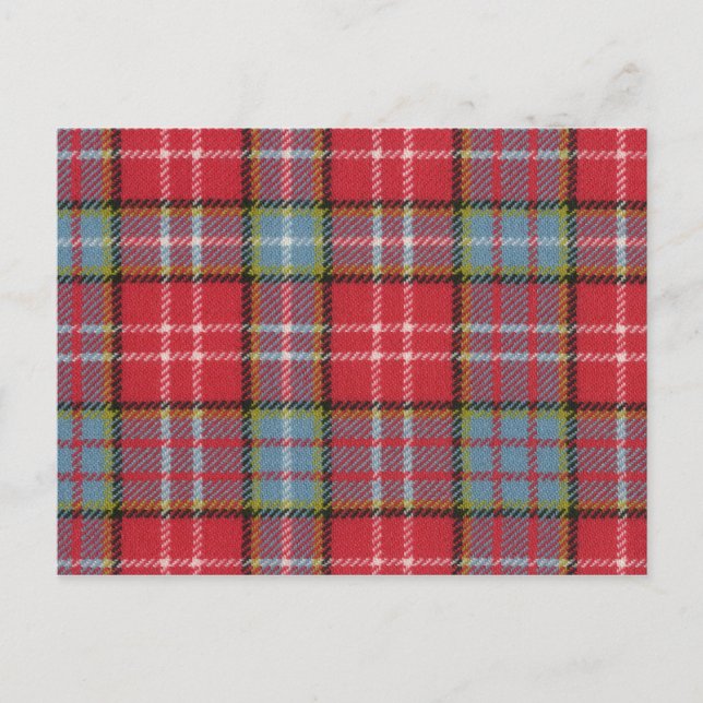 Carte postale Ogilvie Old Rare Ancien Tartan (Devant)