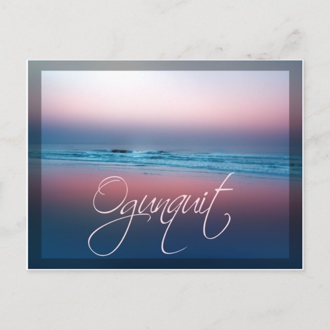 Carte Postale Ogunquit Beach Ogunquit Maine (Devant)