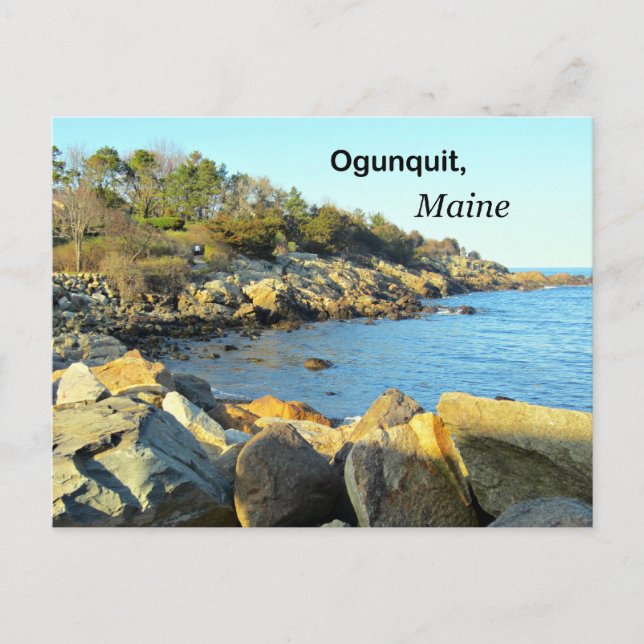 Carte Postale Ogunquit, Maine (Devant)