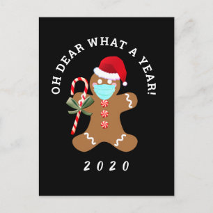 Carte Postale Oh Cher Quelle Année Drôle Noël 2020