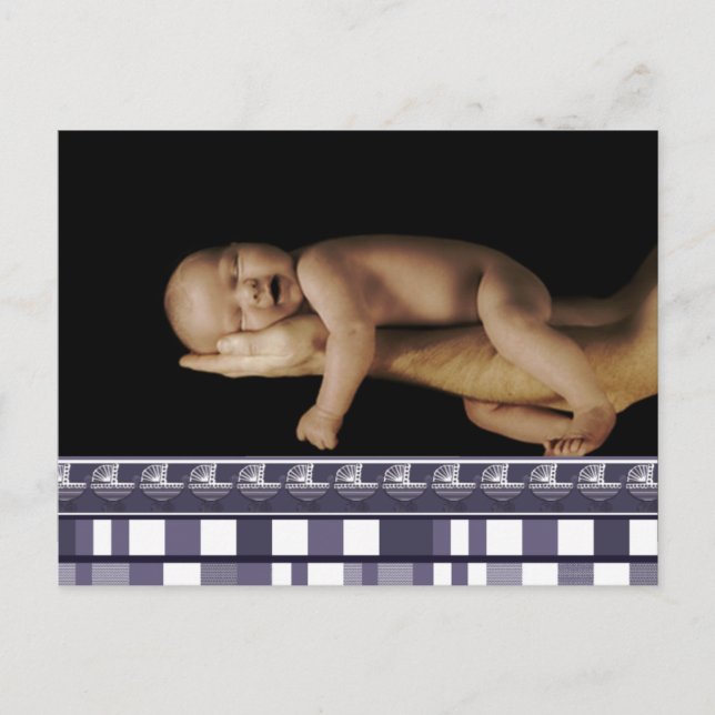 Carte Postale Oh Joy... C'est un garçon ! (Devant)