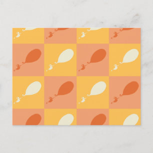 Carte Postale Oh, les endroits où tu iras   Motif orange