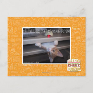 Carte Postale oh salut j'ai mis à niveau votre RAM