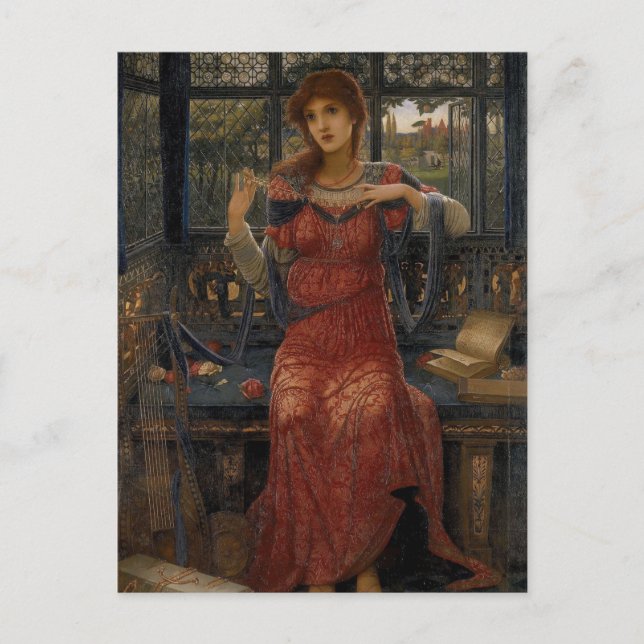 Carte Postale Oh Swallow, Swallow par John Melhuish Strudwick (Devant)