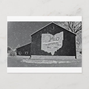 Carte Postale Ohio Barn