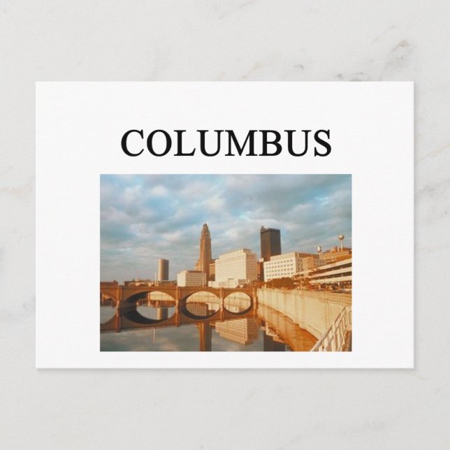 Carte Postale Ohio COLUMBUS (Devant)