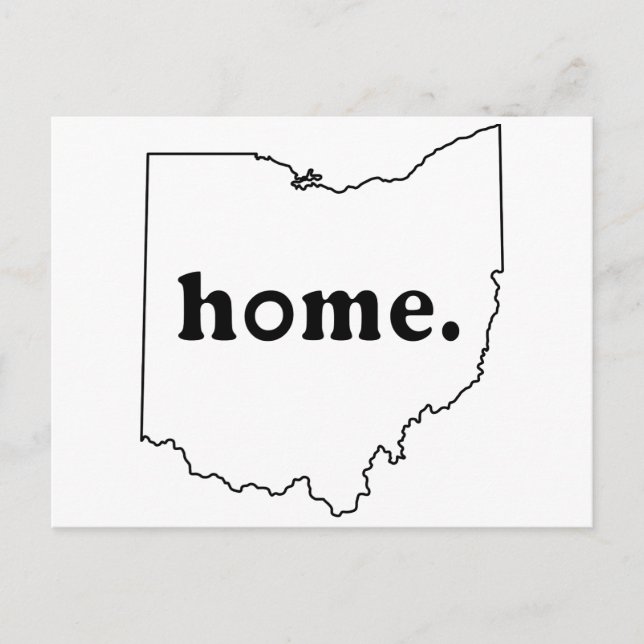 Carte Postale Ohio home (Devant)