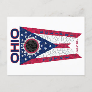 Carte postale Ohio Total Eclipse
