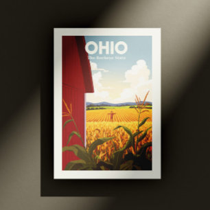 Carte Postale Ohio vintage
