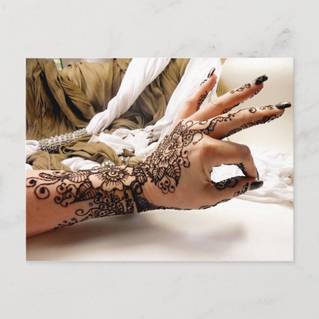 Carte Postale Ohm Henna (Devant)