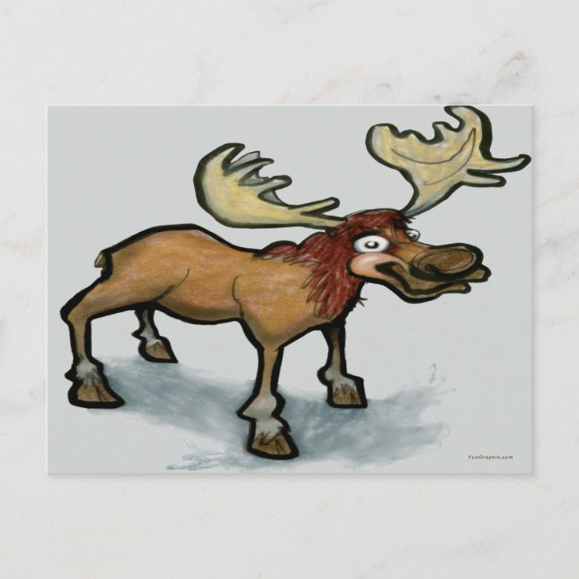 Carte Postale Oie (Devant)