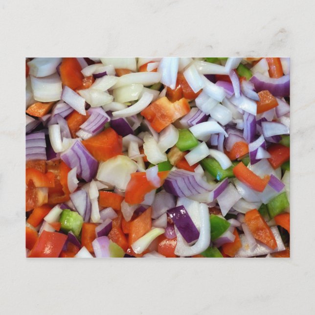 Carte Postale Oignons et cloches (Devant)