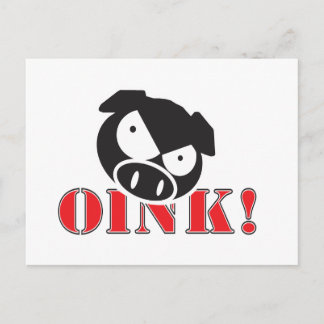 Carte Postale OINK_GraphicInversé