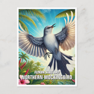 Carte Postale Oiseau de Floride du Nord