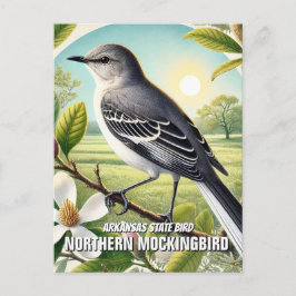 Carte Postale Oiseau de l'État de l'Arkansas