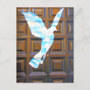 Carte Postale Oiseau de René Magritte à Séville
