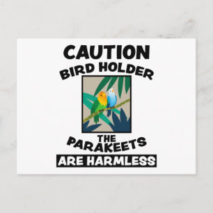 Carte Postale Oiseau mignonne Animaux exotiques Design Oiseaux A